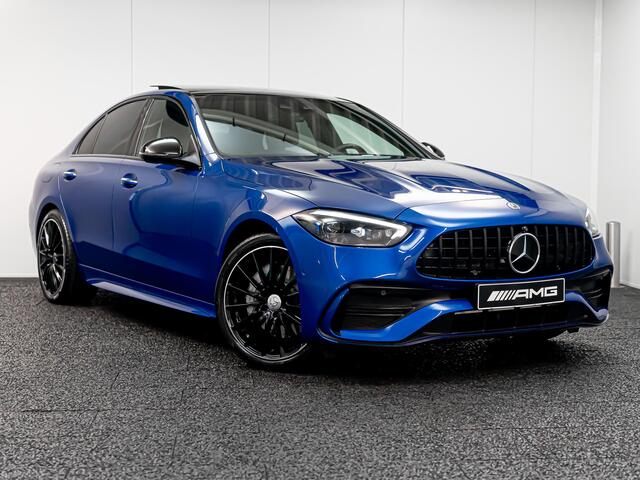 Mercedes-Benz C-KLASSE C 300 e 4MATIC AMG Line | Pano | NIGHT | Compleet