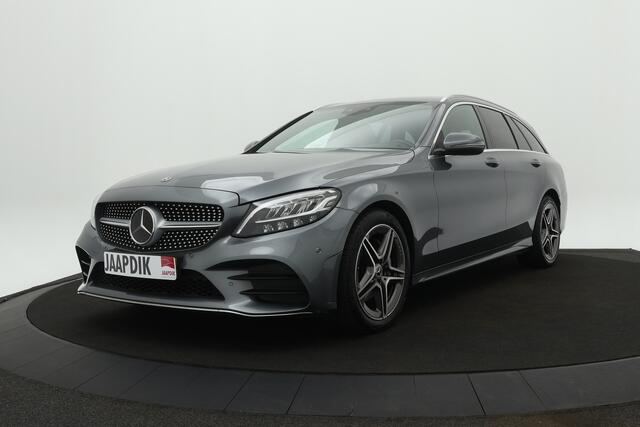 Mercedes-Benz C-KLASSE Estate BWJ 1-2019 / 157 PK 180 Business Solution AMG Automaat / VOL!! / Leer / Camera a. Stoelverwarming / Navigatie / Clima / Sportstoelen /