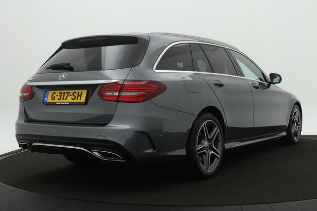 Mercedes-Benz C-KLASSE Estate BWJ 1-2019 / 157 PK 180 Business Solution AMG Automaat / VOL!! / Leer / Camera a. Stoelverwarming / Navigatie / Clima / Sportstoelen /