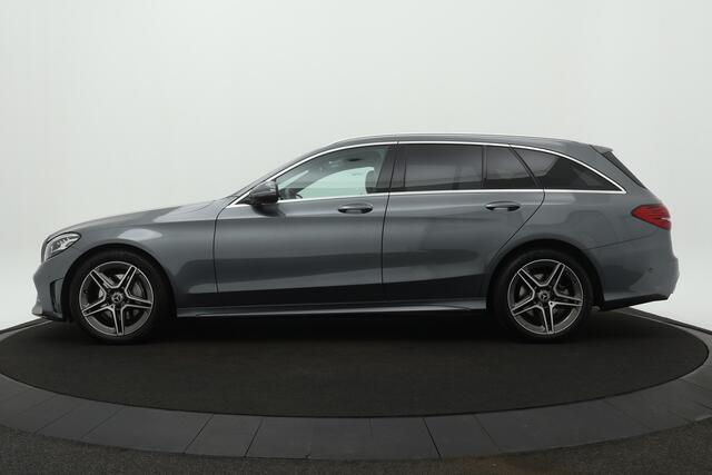 Mercedes-Benz C-KLASSE Estate BWJ 1-2019 / 157 PK 180 Business Solution AMG Automaat / VOL!! / Leer / Camera a. Stoelverwarming / Navigatie / Clima / Sportstoelen /