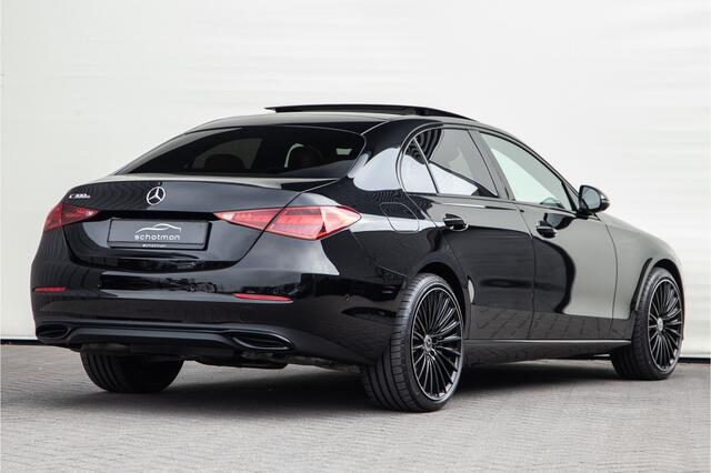 Mercedes-Benz C-KLASSE 300 e Nightpack, Pano, Head-Up, Leder, Distronic, Hybrid 2022