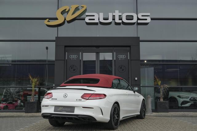 Mercedes-Benz C-KLASSE Cabrio C43 AMG 4MATIC Airscarf CommandOnline Led Intelligent Stoelverwarming Designo