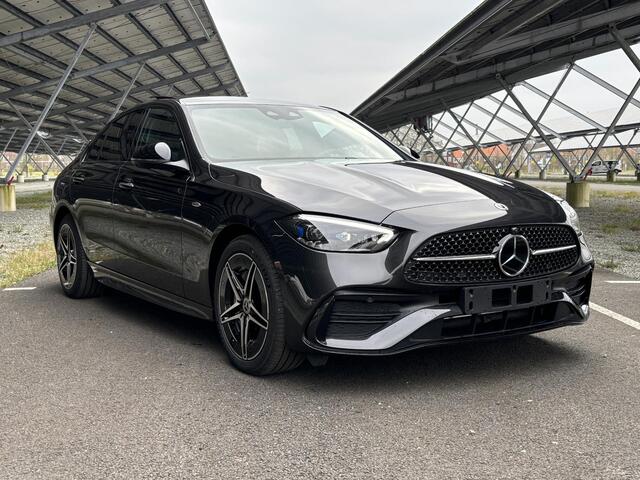 Mercedes-Benz C-KLASSE 300 e star Edition AMG Line Plus | Night | Panoramadak | Burmester | Massagestoelen | Stoelverwarming/ventilatie | 360 camera | Trekhaak | Sfeerverlichting |