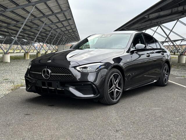 Mercedes-Benz C-KLASSE 300 e star Edition AMG Line Plus | Night | Panoramadak | Burmester | Massagestoelen | Stoelverwarming/ventilatie | 360 camera | Trekhaak | Sfeerverlichting |