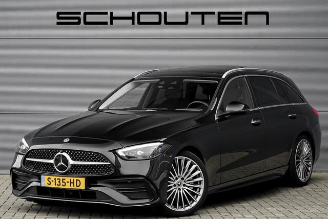 Mercedes-Benz C-KLASSE Estate 220 d AMG 4M Pano Trekhaak Burmester Distronic