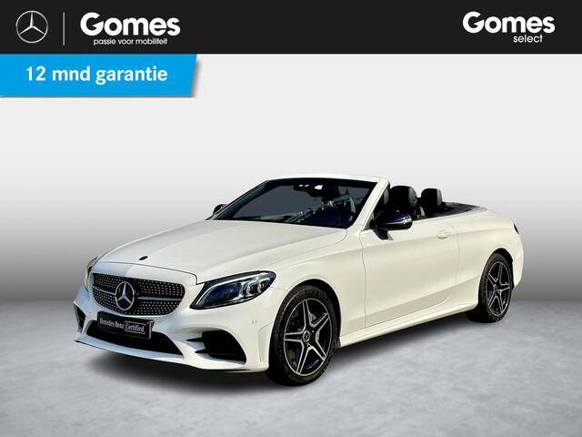 Mercedes-Benz C-KLASSE Cabrio 180 AMG | Nekverwarming | Burmester Sound | Apple Carplay | Achteruitrij camera | Nightpakket