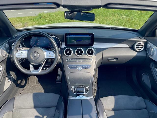 Mercedes-Benz C-KLASSE Cabrio 180 AMG | Nekverwarming | Burmester Sound | Apple Carplay | Achteruitrij camera | Nightpakket