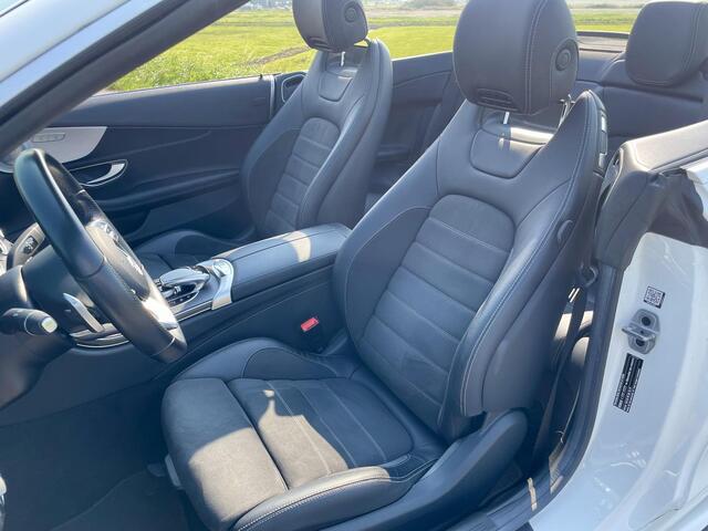 Mercedes-Benz C-KLASSE Cabrio 180 AMG | Nekverwarming | Burmester Sound | Apple Carplay | Achteruitrij camera | Nightpakket