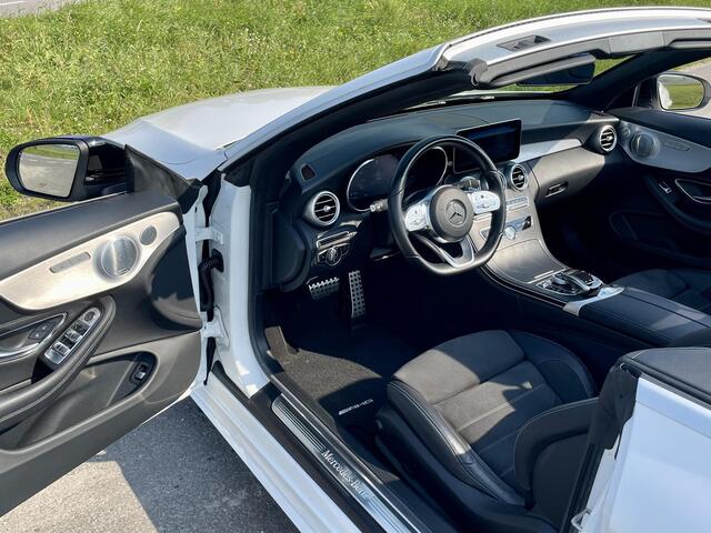 Mercedes-Benz C-KLASSE Cabrio 180 AMG | Nekverwarming | Burmester Sound | Apple Carplay | Achteruitrij camera | Nightpakket