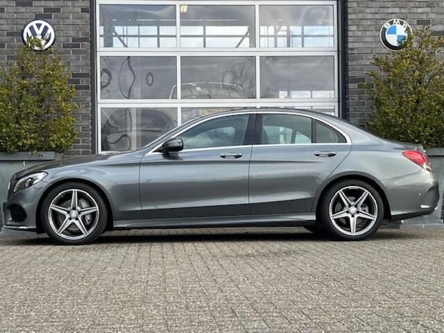 Mercedes-Benz C-KLASSE 180 AUT. - AMG - LEDER - NAVI - ORG. NL.