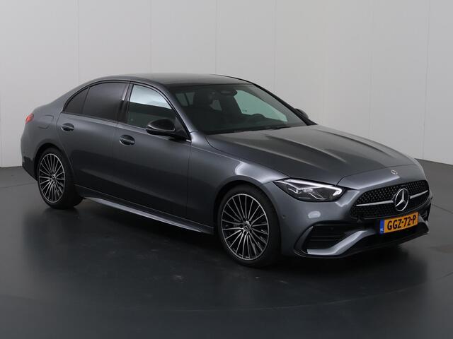 Mercedes-Benz C-KLASSE 180 AMG Line | Panoramadak | Keyless Go | Stoelverwarming | 19 inch lm velgen | Memory