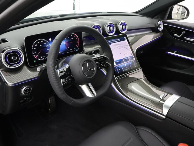 Mercedes-Benz C-KLASSE 180 AMG Line | Panoramadak | Keyless Go | Stoelverwarming | 19 inch lm velgen | Memory
