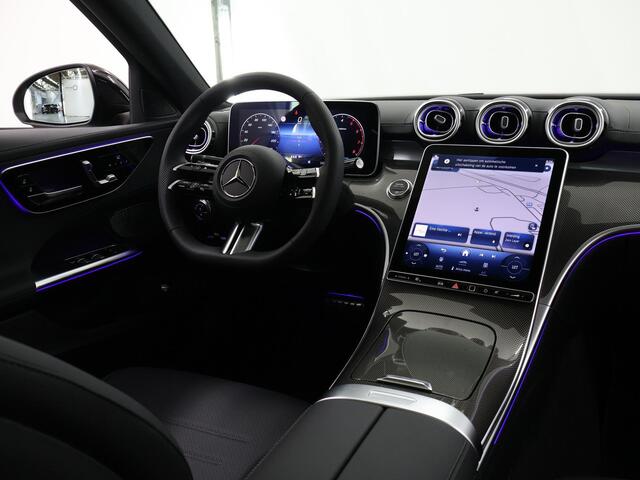 Mercedes-Benz C-KLASSE 180 AMG Line | Panoramadak | Keyless Go | Stoelverwarming | 19 inch lm velgen | Memory