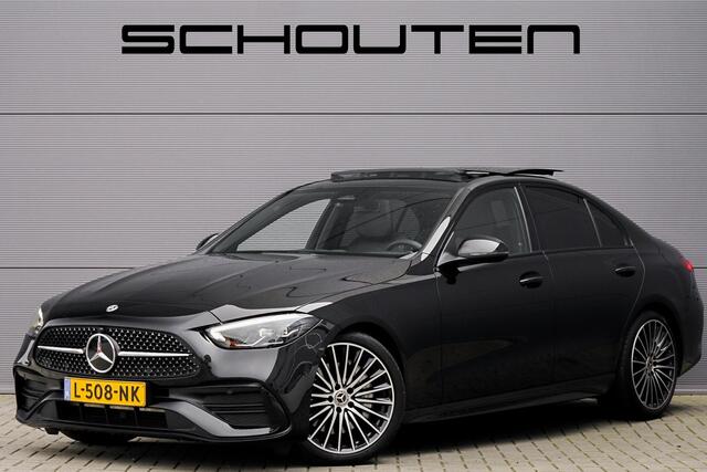 Mercedes-Benz C-KLASSE 180 AMG Line Pano Night Leder 19"