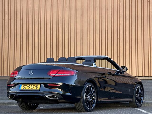 Mercedes-Benz C-KLASSE Cabrio 180 Premium Plus | Burmester | 360° Camera | Lederen Bekleding | Elektrische Stoelen + Memory | Stoel + Nekverwarming | Cruise Control | Parkeersensoren | Bluetooth |