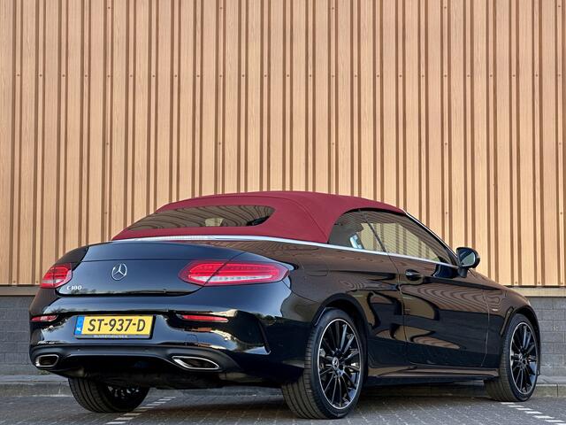 Mercedes-Benz C-KLASSE Cabrio 180 Premium Plus | Burmester | 360° Camera | Lederen Bekleding | Elektrische Stoelen + Memory | Stoel + Nekverwarming | Cruise Control | Parkeersensoren | Bluetooth |