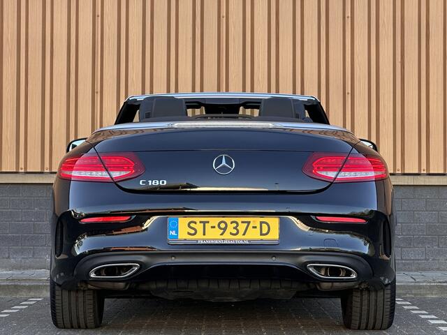 Mercedes-Benz C-KLASSE Cabrio 180 Premium Plus | Burmester | 360° Camera | Lederen Bekleding | Elektrische Stoelen + Memory | Stoel + Nekverwarming | Cruise Control | Parkeersensoren | Bluetooth |