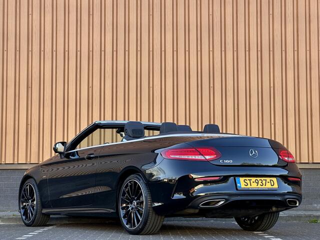 Mercedes-Benz C-KLASSE Cabrio 180 Premium Plus | Burmester | 360° Camera | Lederen Bekleding | Elektrische Stoelen + Memory | Stoel + Nekverwarming | Cruise Control | Parkeersensoren | Bluetooth |