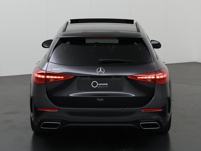 Mercedes-Benz C-KLASSE Estate 180 AMG NIGHT | Panorama-schuifdak | 19" AMG-velgen | Memory stoelen | 360-camera | DIGITAL LIGHT |