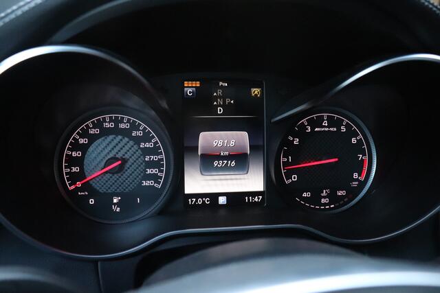 Mercedes-Benz C-KLASSE Estate AMG 63 | LEDER | STOELVERW. | SPORTSTOELEN | BURMESTER | PANO | 360° CAMERA | HEAD-UP | CRUISE | NAVI |