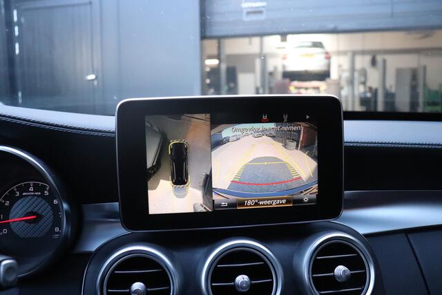 Mercedes-Benz C-KLASSE Estate AMG 63 | LEDER | STOELVERW. | SPORTSTOELEN | BURMESTER | PANO | 360° CAMERA | HEAD-UP | CRUISE | NAVI |