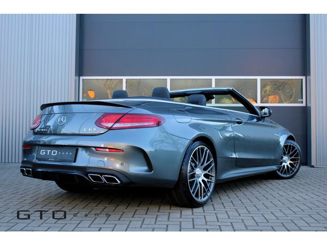 Mercedes-Benz C-KLASSE Cabrio AMG 63 Burmester/Surround View/HUD/Nekverwarming/Nieuw Staat!