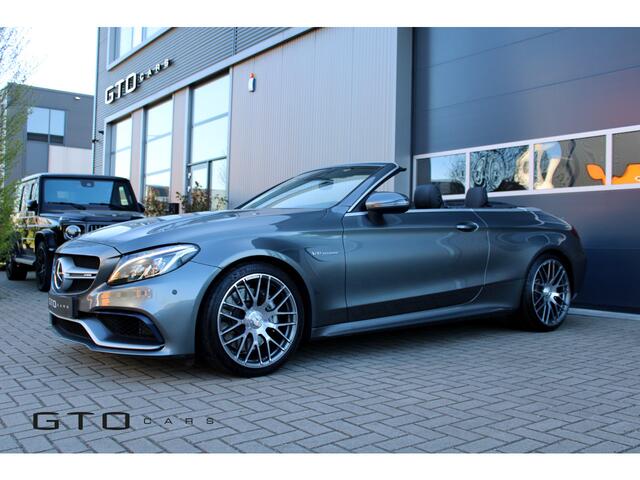 Mercedes-Benz C-KLASSE Cabrio AMG 63 Burmester/Surround View/HUD/Nekverwarming/Nieuw Staat!