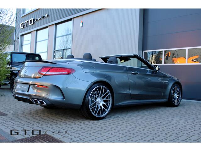 Mercedes-Benz C-KLASSE Cabrio AMG 63 Burmester/Surround View/HUD/Nekverwarming/Nieuw Staat!