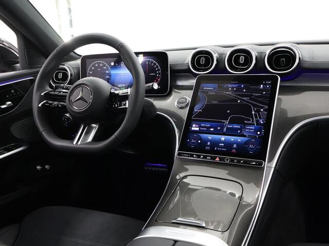 Mercedes-Benz C-KLASSE 300e Estate AMG Line | Panorama-schuifdak | Sfeerverlichting | Memory pakket | Achteruitrijcamera | Apple Carplay