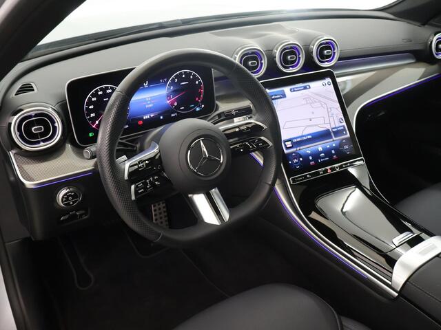 Mercedes-Benz C-KLASSE 180 AMG Line | Panoramadak | Night | Digital Light | 360 camera | Keyless | Memory |