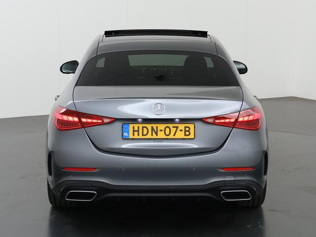 Mercedes-Benz C-KLASSE 300 e AMG Night | Panoramadak | Rij assistentie plus | Digital Light | 360 graden camera | Advanced Sound System