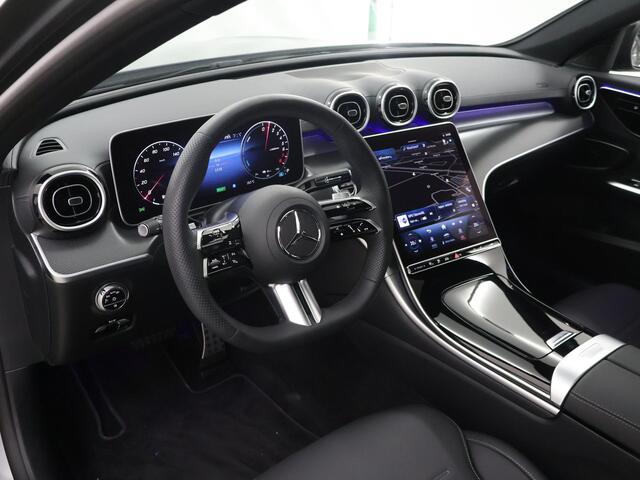 Mercedes-Benz C-KLASSE 300 e AMG Night | Panoramadak | Rij assistentie plus | Digital Light | 360 graden camera | Advanced Sound System