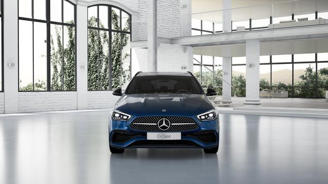 Mercedes-Benz C-KLASSE Estate 300 e Business Solution AMG | Trekhaak | Nightpakket | AMG Line Premium Plus | Parkeerpakket met 360°-camera | Antidiefstalpakket GUARD 360° Plus | KEYLESS GO-comfortpakket | EASY PACK achterklep |