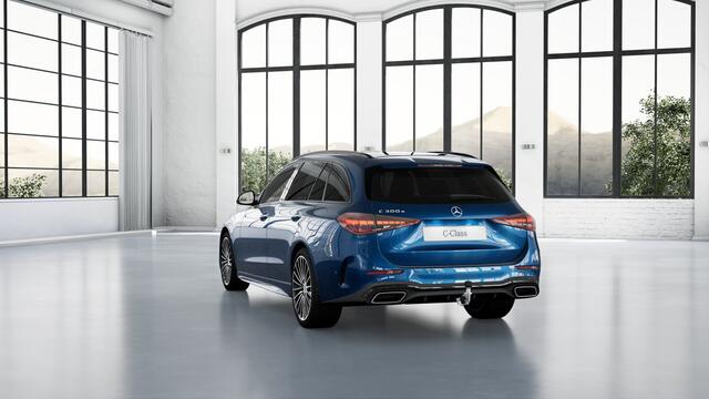 Mercedes-Benz C-KLASSE Estate 300 e Business Solution AMG | Trekhaak | Nightpakket | AMG Line Premium Plus | Parkeerpakket met 360°-camera | Antidiefstalpakket GUARD 360° Plus | KEYLESS GO-comfortpakket | EASY PACK achterklep |