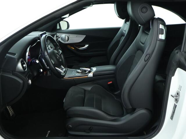 Mercedes-Benz C-KLASSE Cabrio 180 AMG Sportpakket | Aircap & Airscarf | Burmester Sound | Sfeerverlichting | Stoelverwarming | LED | Inclusief 12 Maanden Garantie.