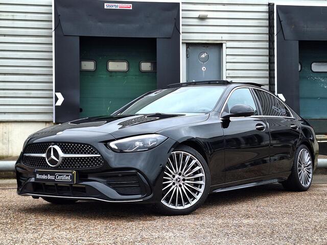 Mercedes-Benz C-KLASSE 180 AMG Line | Panoramadak | HUD | 360º camera | Memory pakket | Keyless-GO