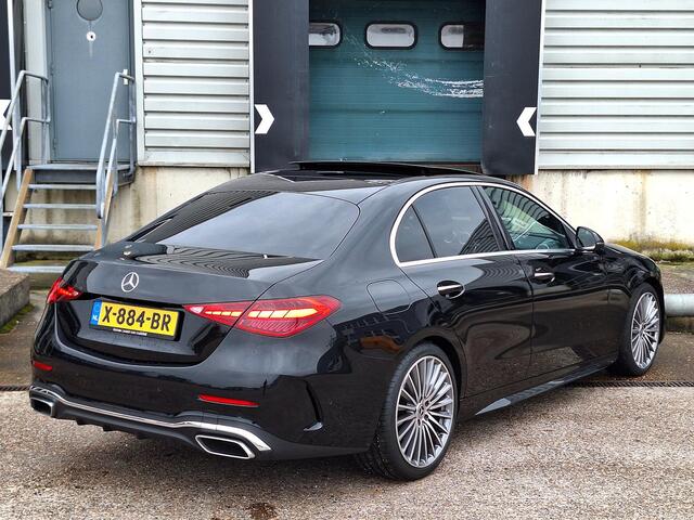 Mercedes-Benz C-KLASSE 180 AMG Line | Panoramadak | HUD | 360º camera | Memory pakket | Keyless-GO