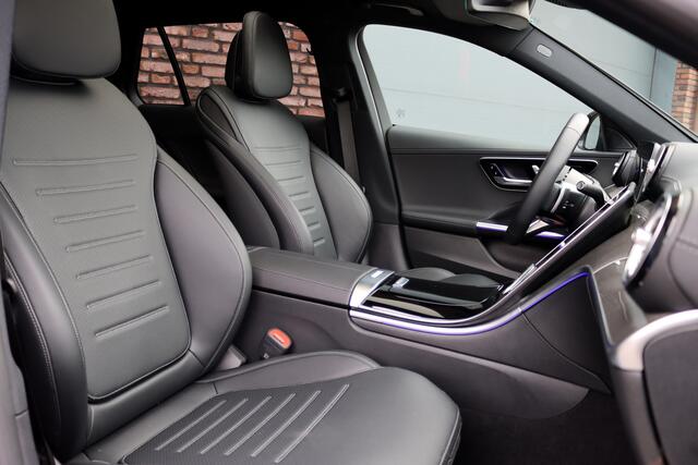 Mercedes-Benz C-KLASSE Estate 300 e AMG Line Aut9 | Distronic Pro | Panoramadak | HUD | Trekhaak | Surround Camera | Leder | Memory | Digital Light | Augmented Reality | Night Pakket | Keyless Go |