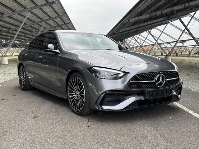 Mercedes-Benz C-KLASSE 180 Star Edition AMG Line | Night | Panoramadak | Burmester | Trekhaak | Sfeerverlichting | Memory stoelen |