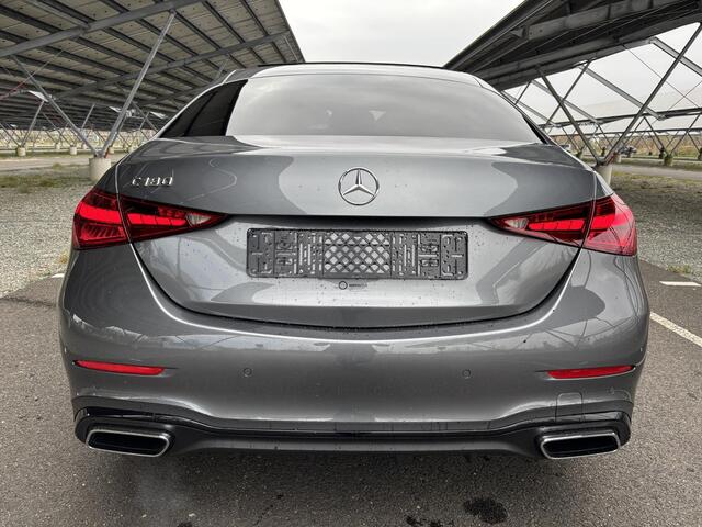 Mercedes-Benz C-KLASSE 180 Star Edition AMG Line | Night | Panoramadak | Burmester | Trekhaak | Sfeerverlichting | Memory stoelen |