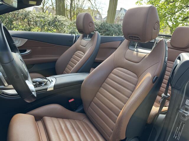 Mercedes-Benz C-KLASSE Cabrio 180 AMG lijn, Burmeister, Memory, Leder