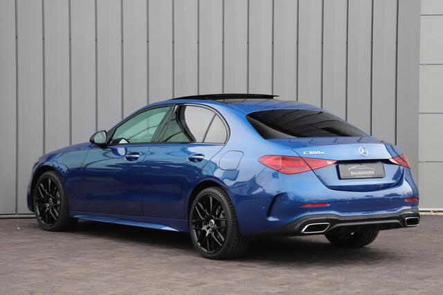 Mercedes-Benz C-KLASSE 300e AMG Aut9 | 313PK | Massage | Head-up | Pano | Keyles-go | Sfeerverlichting | Digital-light | Memory | Carbon | 2023.