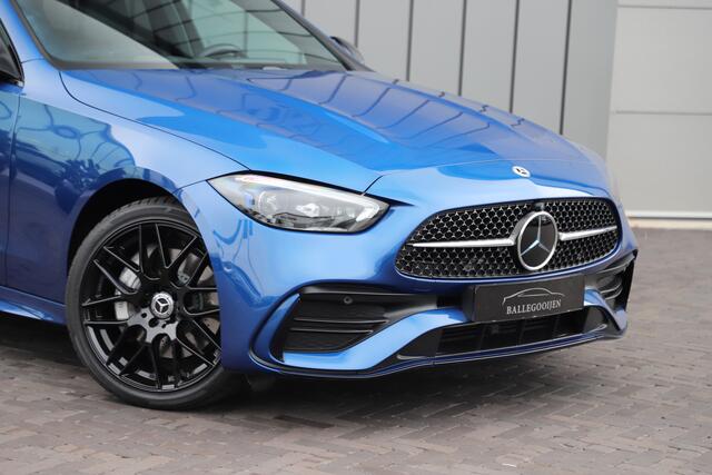 Mercedes-Benz C-KLASSE 300e AMG Aut9 | 313PK | Massage | Head-up | Pano | Keyles-go | Sfeerverlichting | Digital-light | Memory | Carbon | 2023.