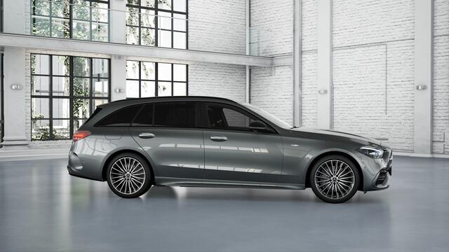 Mercedes-Benz C-KLASSE Estate 300 e Business Solution AMG | Trekhaak | Nightpakket | AMG Line Premium Plus | Parkeerpakket met 360°-camera | Antidiefstalpakket GUARD 360° Plus | KEYLESS GO-comfortpakket | EASY PACK achterklep |