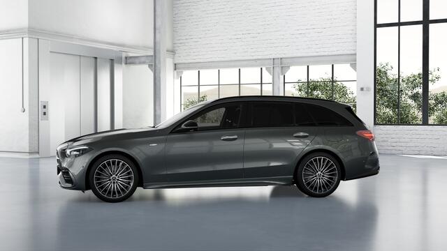 Mercedes-Benz C-KLASSE Estate 300 e Business Solution AMG | Trekhaak | Nightpakket | AMG Line Premium Plus | Parkeerpakket met 360°-camera | Antidiefstalpakket GUARD 360° Plus | KEYLESS GO-comfortpakket | EASY PACK achterklep |