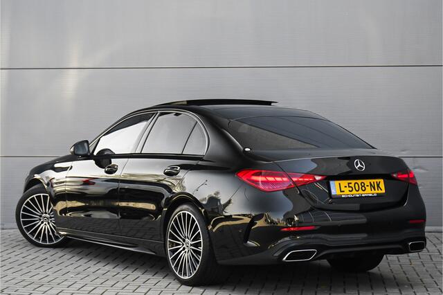 Mercedes-Benz C-KLASSE 180 AMG Line Pano Night Leder 19"
