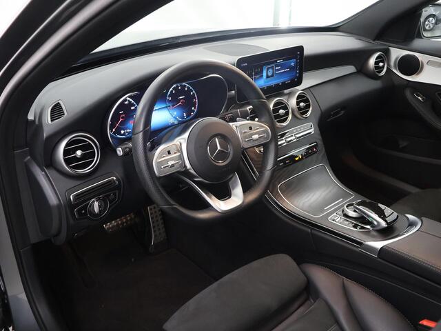 Mercedes-Benz C-KLASSE 180 Business Solution AMG | Panoramadak | Widescreen | Night | Sfeerverlichting | Achteruitrijcamera | Stoelverwarming |