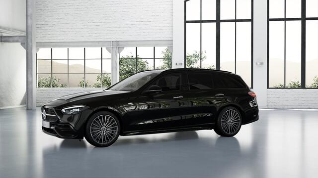Mercedes-Benz C-KLASSE Estate 300 e Business Solution AMG | Trekhaak | Nightpakket | AMG Line Premium Plus | Memorypakket | Head-up display | Antidiefstalpakket GUARD 360° Plus | Parkeerpakket met 360°-camera | KEYLESS GO-comfortpakket |