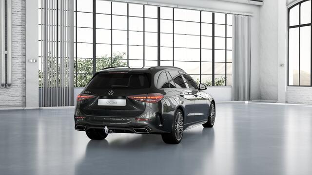 Mercedes-Benz C-KLASSE Estate 300 e Business Solution AMG | Trekhaak | Nightpakket | Parkeerpakket met 360°-camera | KEYLESS GO-comfortpakket | Antidiefstalpakket GUARD 360° Plus | EASY PACK achterklep | Memorypakket |