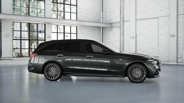 Mercedes-Benz C-KLASSE Estate 300 e Business Solution AMG | Trekhaak | Nightpakket | Parkeerpakket met 360°-camera | KEYLESS GO-comfortpakket | Antidiefstalpakket GUARD 360° Plus | EASY PACK achterklep | Memorypakket |
